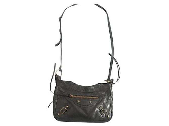 Balenciaga mini bag Black Lambskin Joli Closet