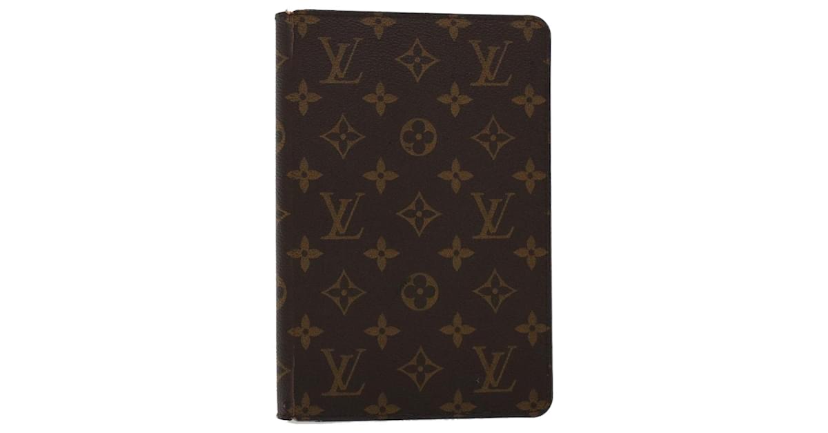 LOUIS VUITTON Monogram Folio iPad Case M62275 LV Auth ak210 Cloth