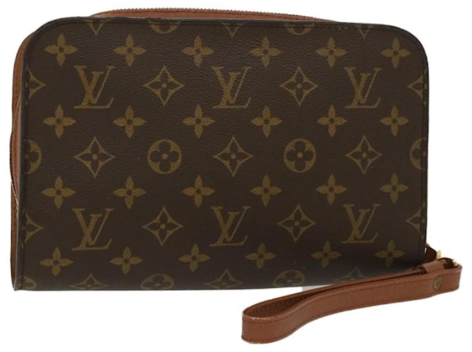 LOUIS VUITTON Monogram Orsay Clutch Bag M51790 LV Auth ep998 Cloth
