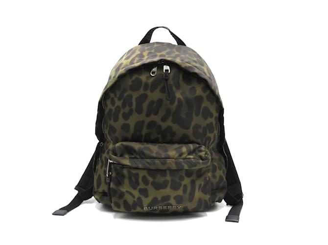 Burberry Nylon Camouflage Backpack Green Joli Closet