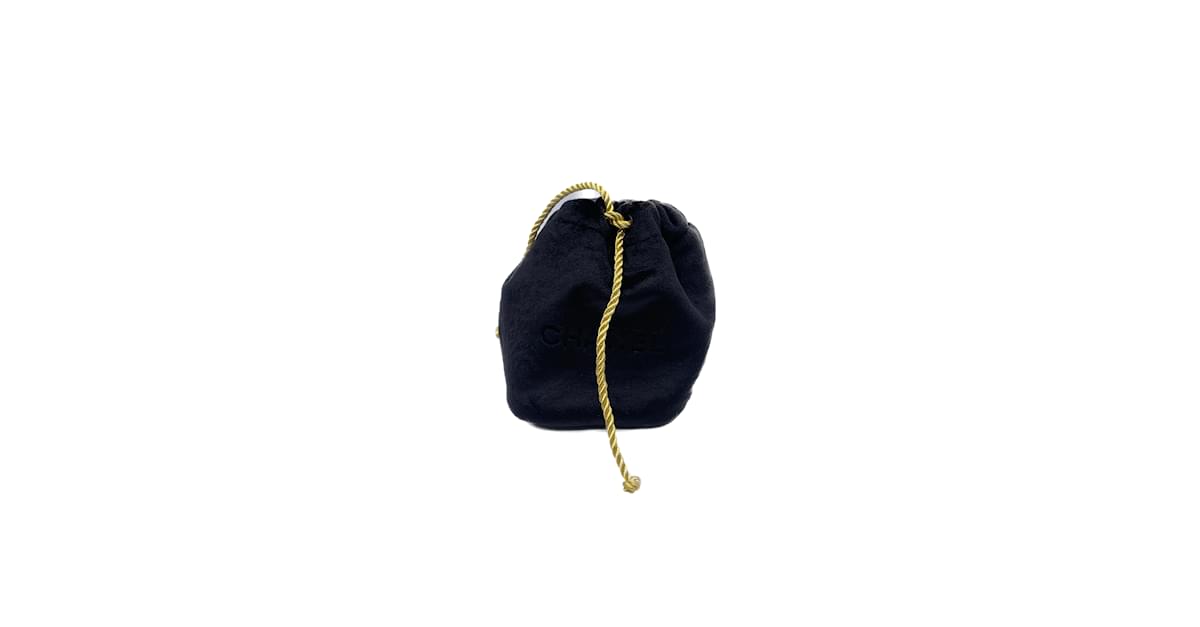 CHANEL Clutch bags T. velvet Black ref.984507 - Joli Closet