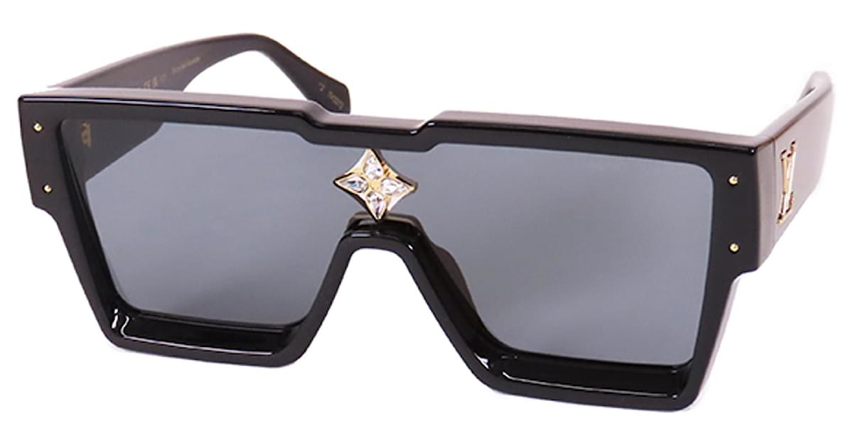 Louis Vuitton Cyclone Sunglasses Z1578E Black Swarovski New