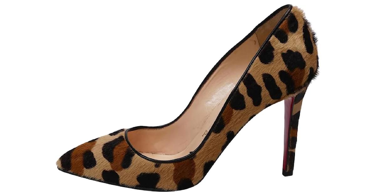 Louboutin animal print best sale