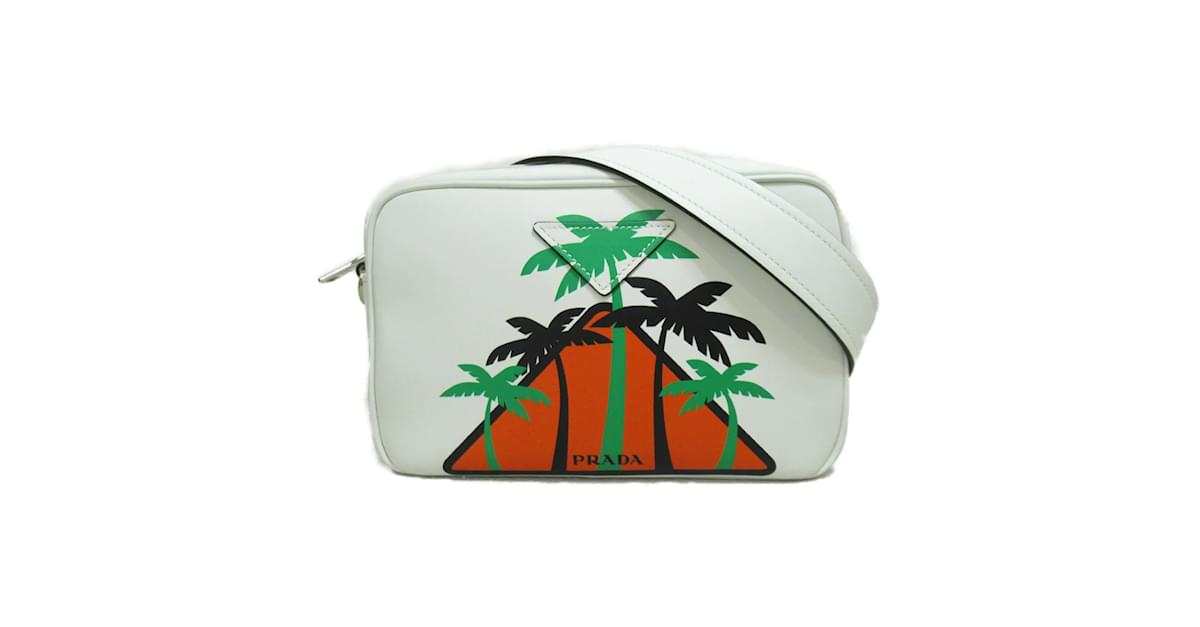 Prada palm tree bag best sale