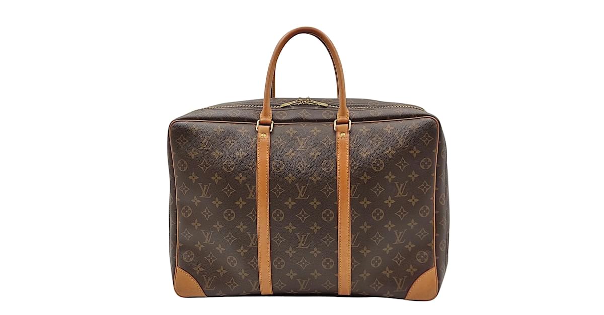 Louis Vuitton Sirius travel bag 45 Brown Cloth ref.567874 - Joli Closet