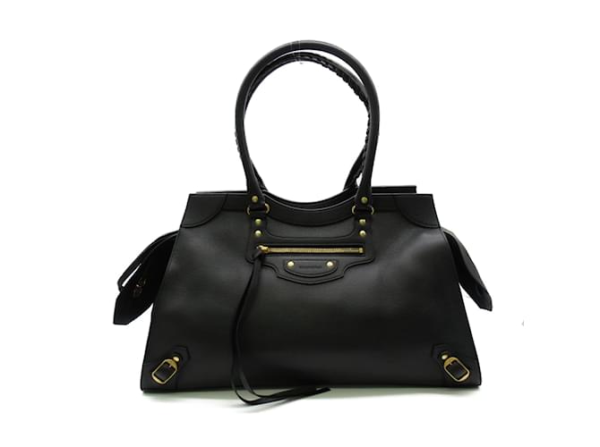 Balenciaga Neo Classic City Bag 638531 Black Leather Pony-style