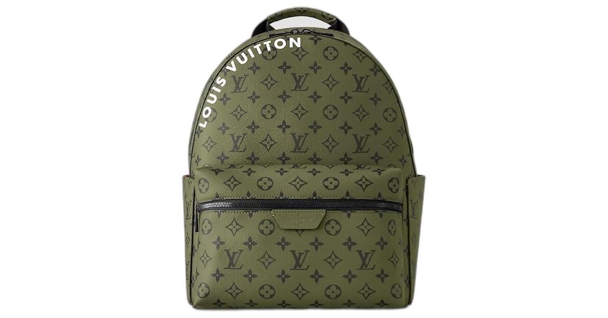 Louis Vuitton - Discovery PM Backpack - Canvas - Kaki Rouge Vermillon - Men - Luxury