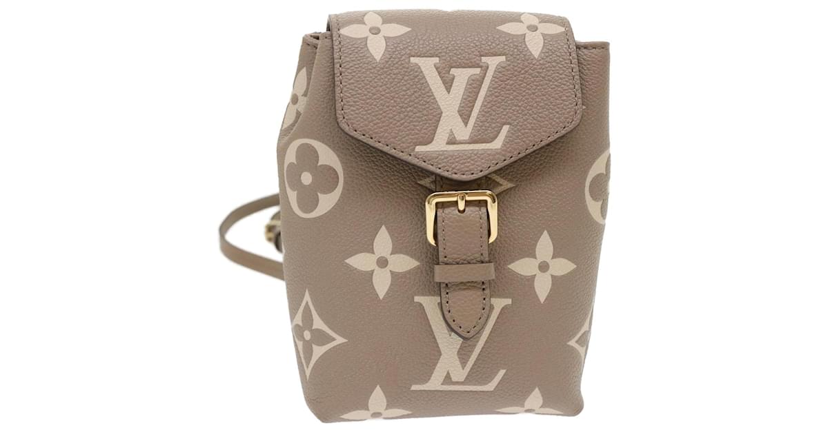 Louis Vuitton Monogram Eclipse Trio Backpack Backpack M45538 LV Auth 29886A, Women's