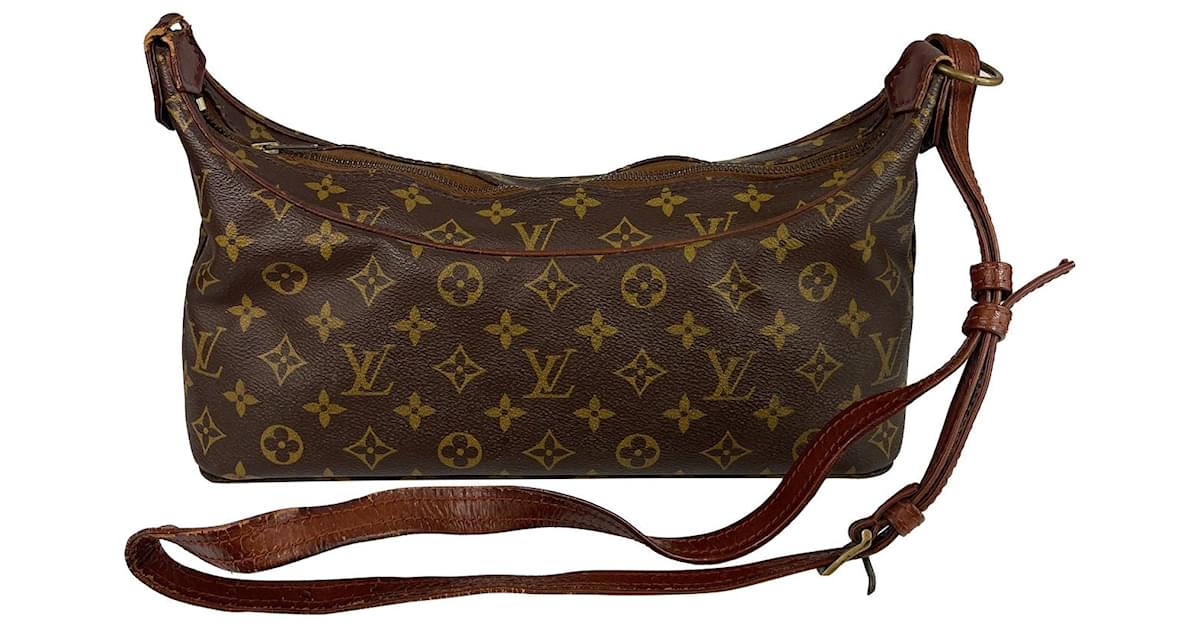 Authentic Louis Vuitton Monogram Boulogne 30 Shoulder Bag M51265 Used F/S