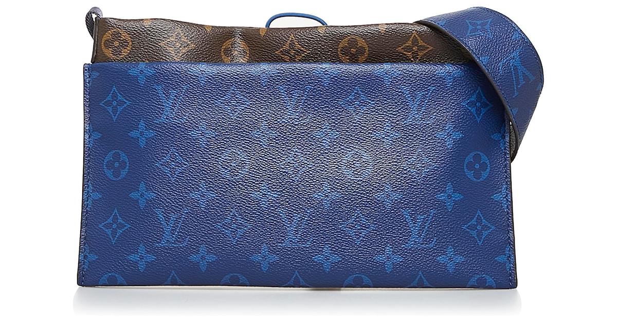 Louis Vuitton Pouch Outdoor Monogram Pacific Small Brown/Blue in