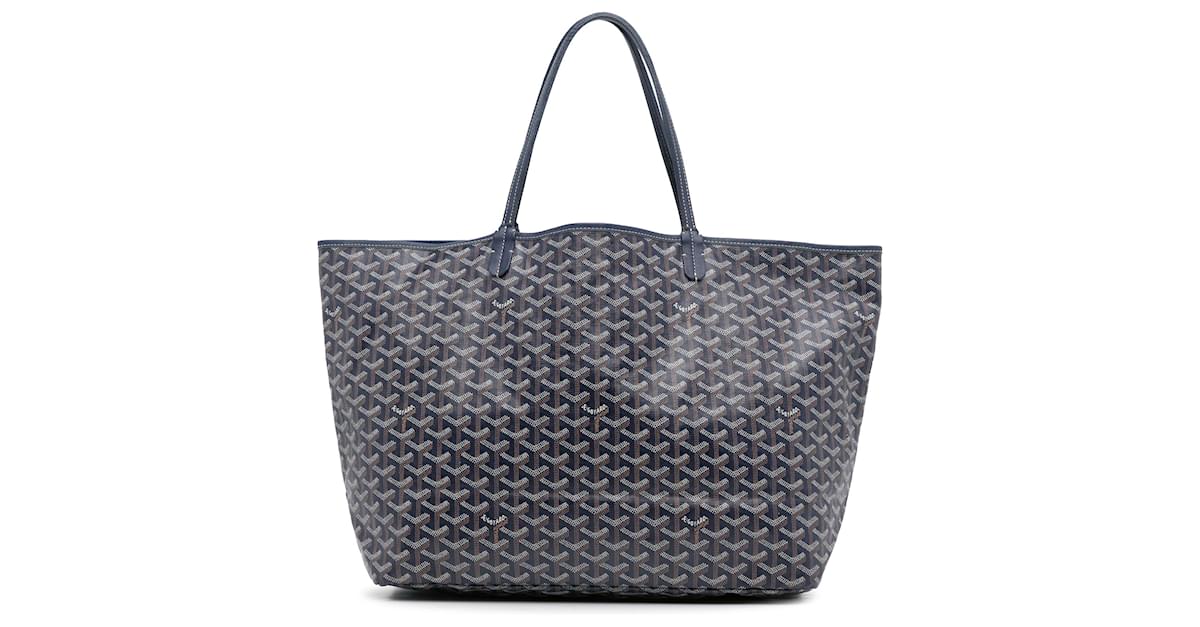 Goyard Blue Reversible Belharra Tote Light blue Cloth Cloth ref