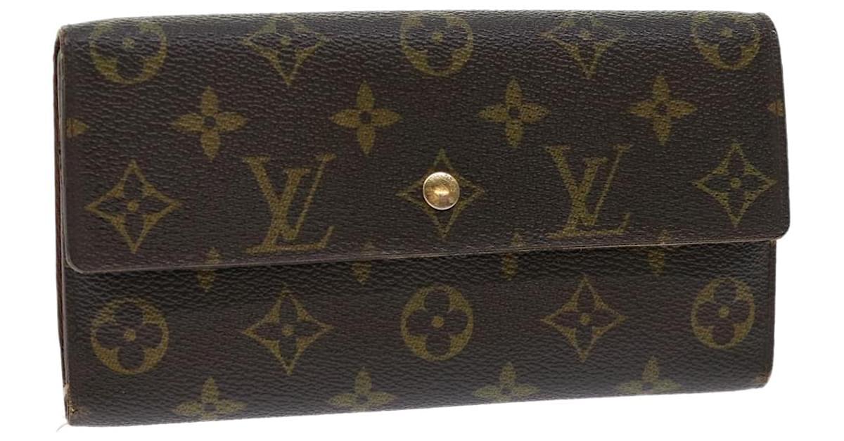 Louis Vuitton Monogram Portefeiulle Sarah Long Bifold Wallet MI0992