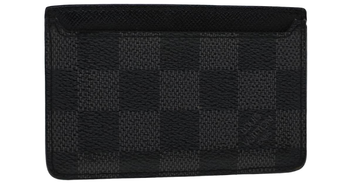 Louis Vuitton Damier Graphite Neo Porte Cartes - Black Wallets