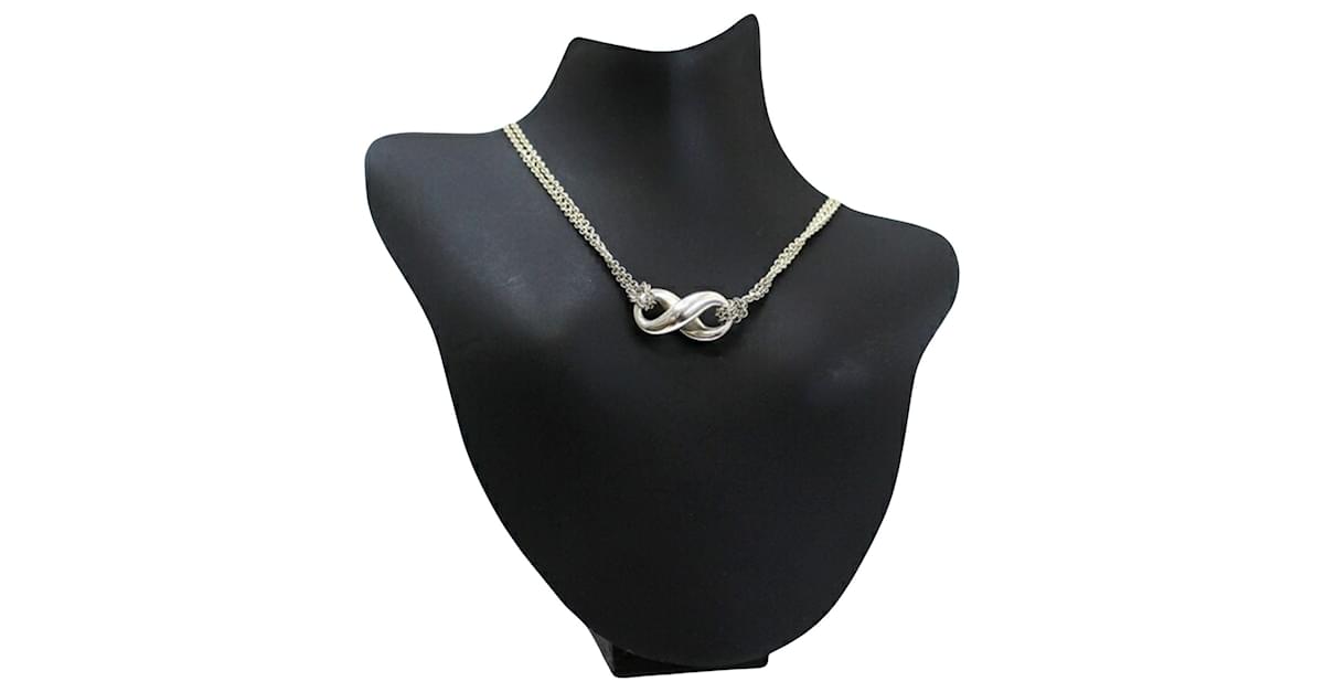Sterling Silver Infinity Pendant Necklace - Lovisa