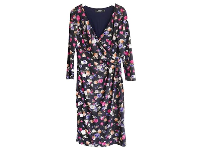 Ralph Lauren Women's Dip Dyed Short Sleeve Jersey Dress Assorted Size X-Large