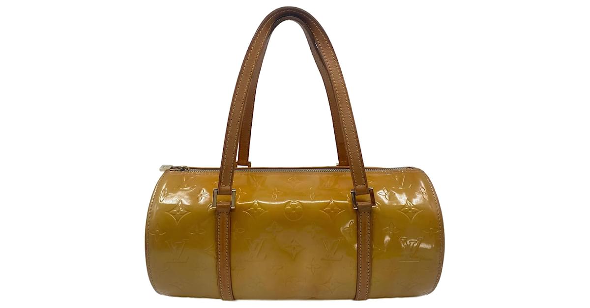 Sac à main papillon en cuir verni Louis Vuitton Jaune en Cuir verni -  35702371