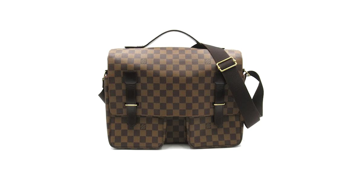 Louis Vuitton, Bags, Louis Vuitton Broadway Ebene Damier Messenger Bag