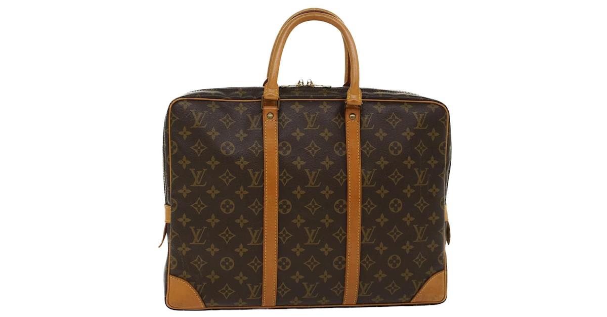 Louis Vuitton Monogram Porte Documents Voyage Business Bag M53361 Lv Auth  39764