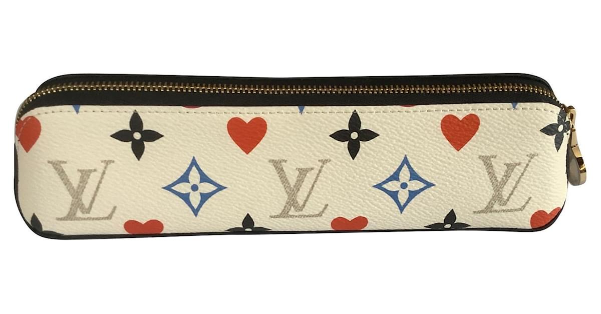 Louis Vuitton LV Game On Monogram Elizabeth Pencil Pouch Case