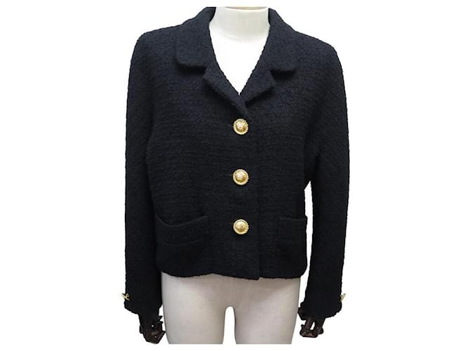 Céline VINTAGE CELINE JACKET WITH BUTTONS TRIOMPHE TWEED