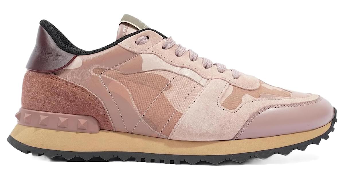 Valentino camouflage shop sneakers pink