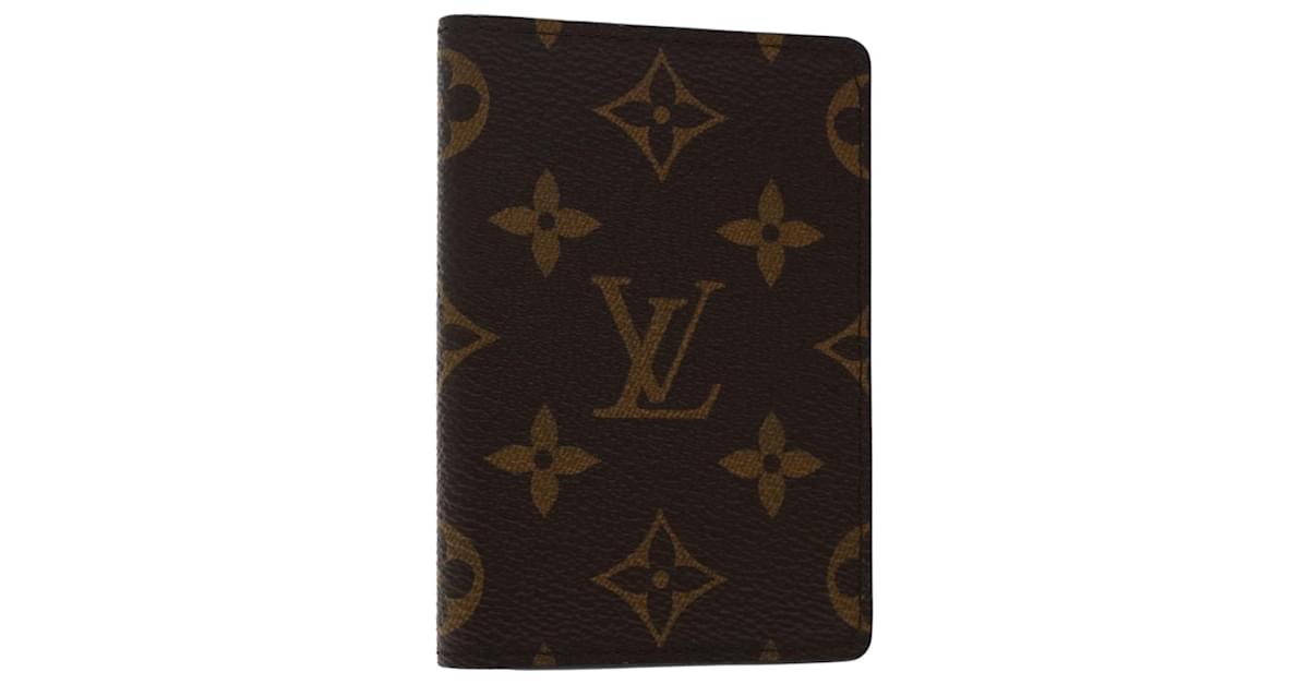 Purses, Wallets, Cases Louis Vuitton Louis Vuitton Monogram Organizer de Poch Card Case M60502 LV Auth yk7958