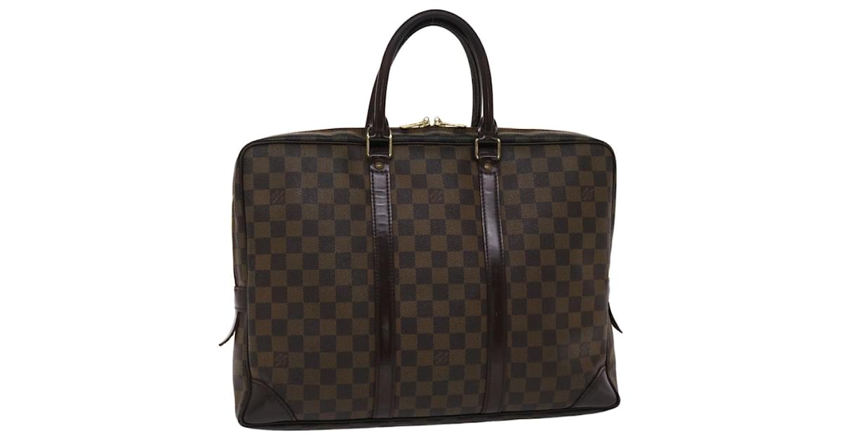 Louis Vuitton Porte Documents Voyage Damier Ebene N41124