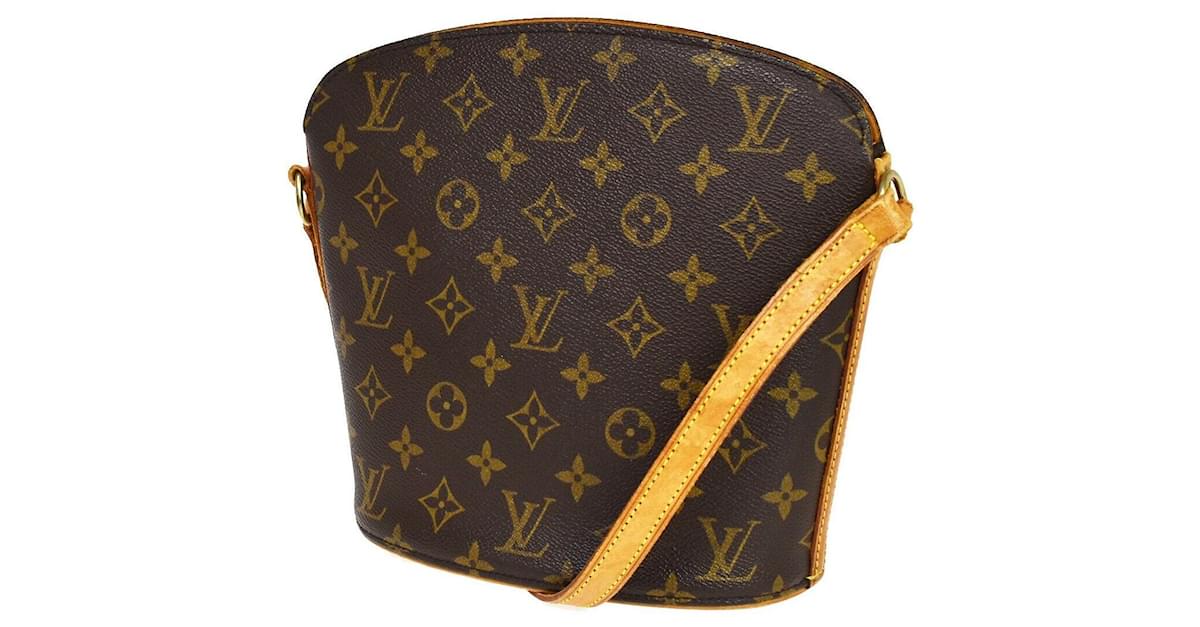 Louis Vuitton Brown Monogram Drouot Cloth ref.961001 - Joli Closet