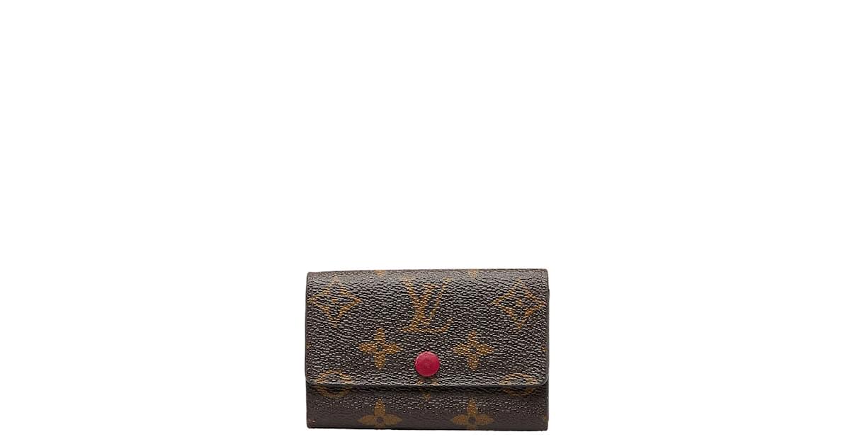 Louis Vuitton Monogram 6 Brown Canvas Key Holder (Pre-Owned)