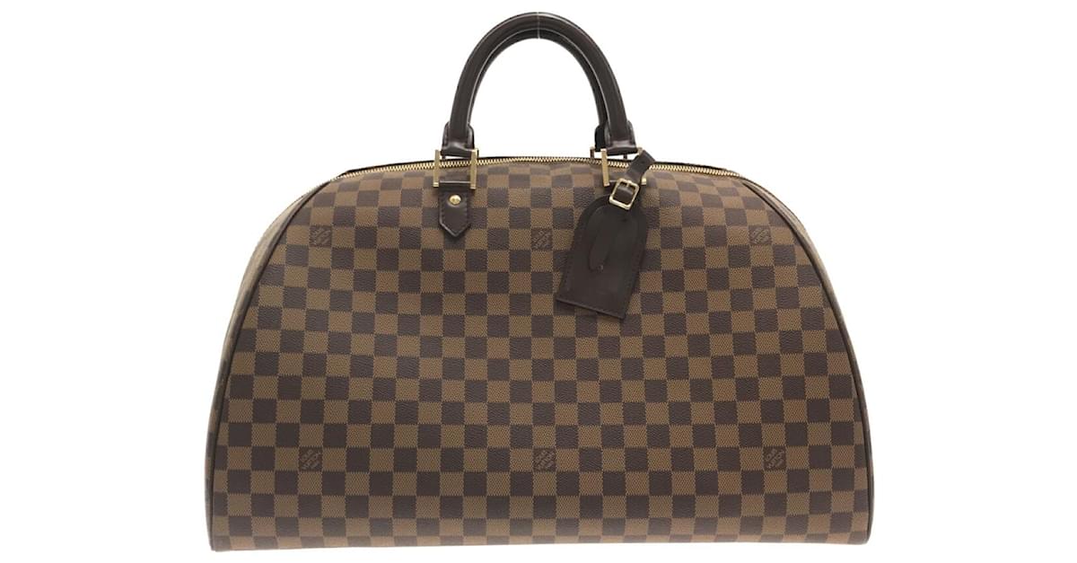 Louis Vuitton Olympe in mono canvas and tan leather Brown Cloth