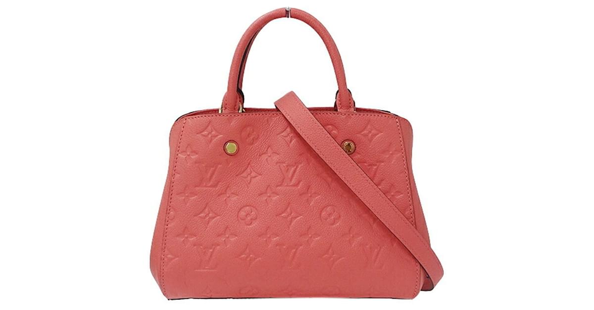 Louis Vuitton Montaigne Pink Cloth ref.1013389 - Joli Closet