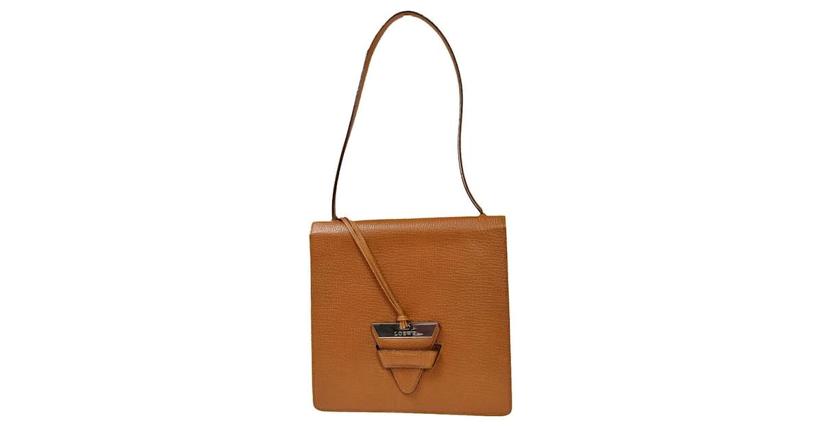 Loewe Barcelona Brown Leather ref.1013653