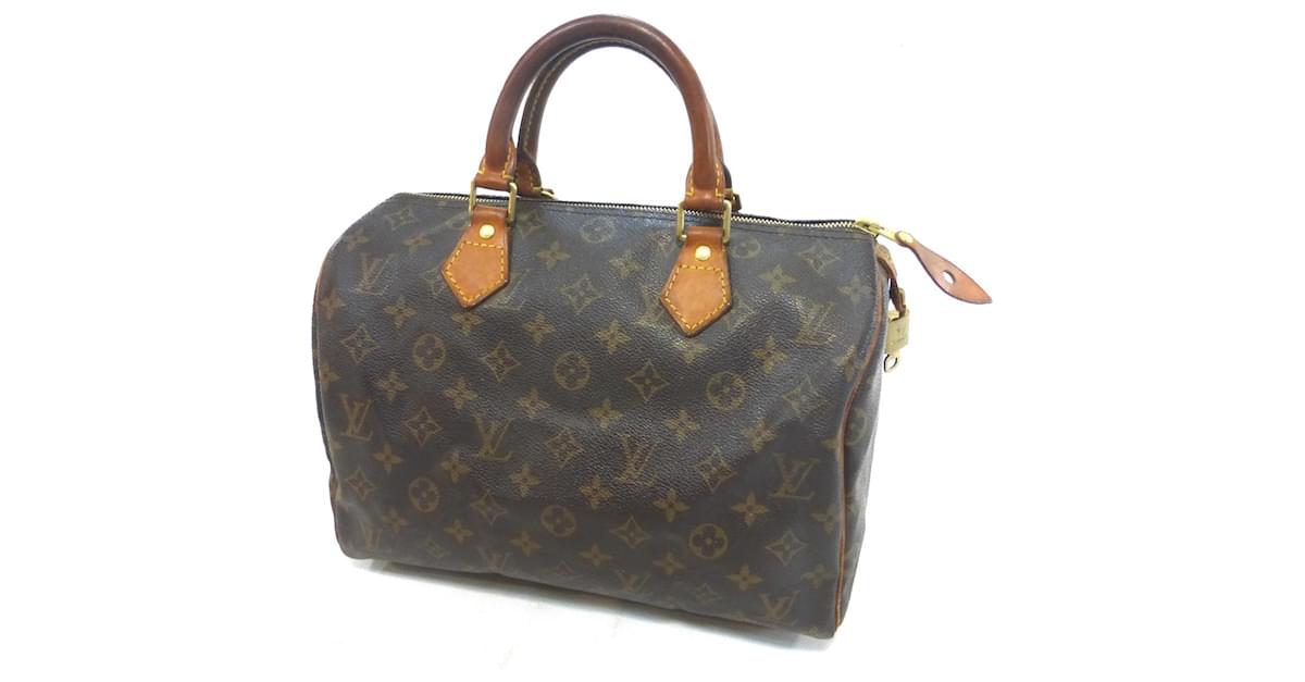 Louis Vuitton Monogram Speedy 30 Handbag M41526 Brown – Timeless