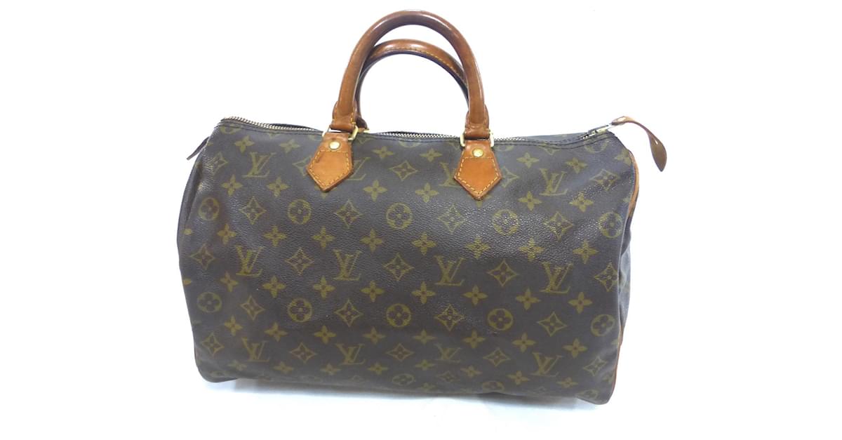 Bolsa Louis Vuitton Original Speedy 35 Monograma Feminina