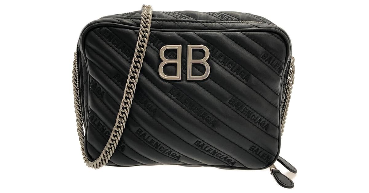 Balenciaga BB Reporter Black Leather ref.1015340 - Joli Closet