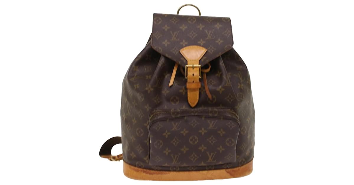 Louis Vuitton Vintage Monogram Montsouris GM Backpack Bag M51135