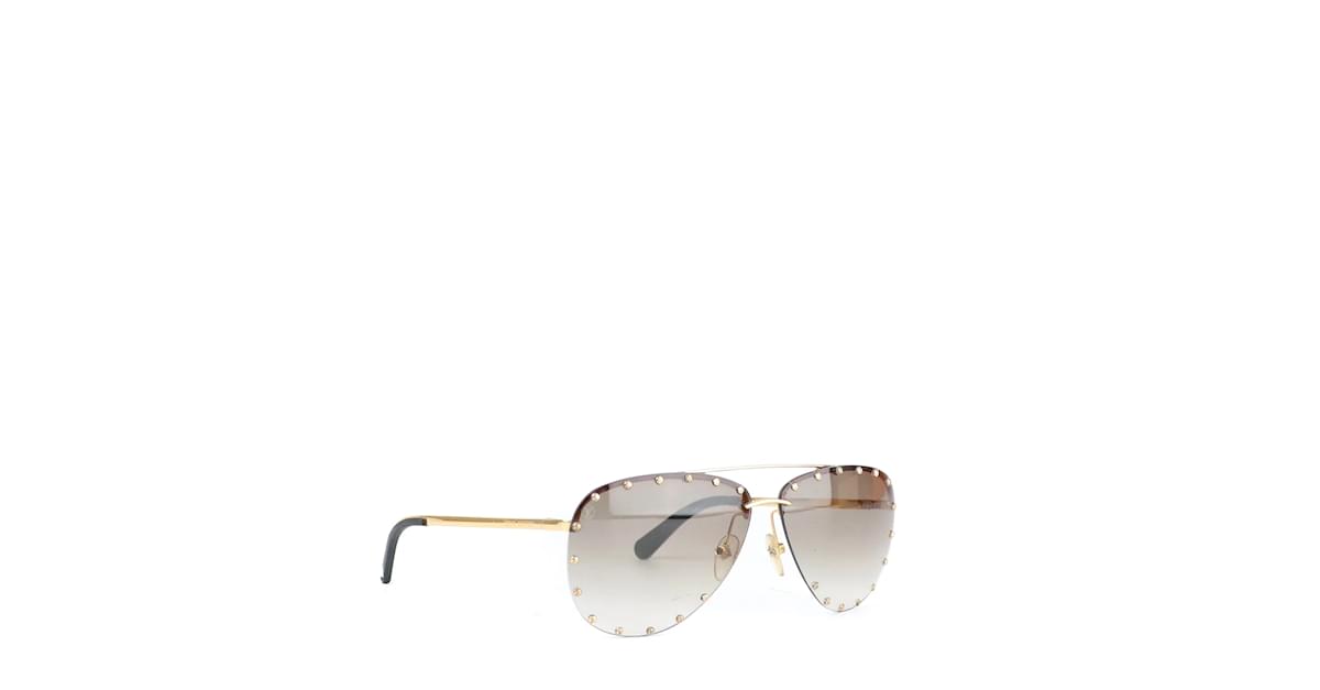 Louis Vuitton Aviator Oversized Sunglasses