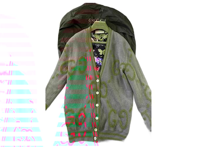 Reversible Cardigan Guccighost Women's Sweater Buy Gucci