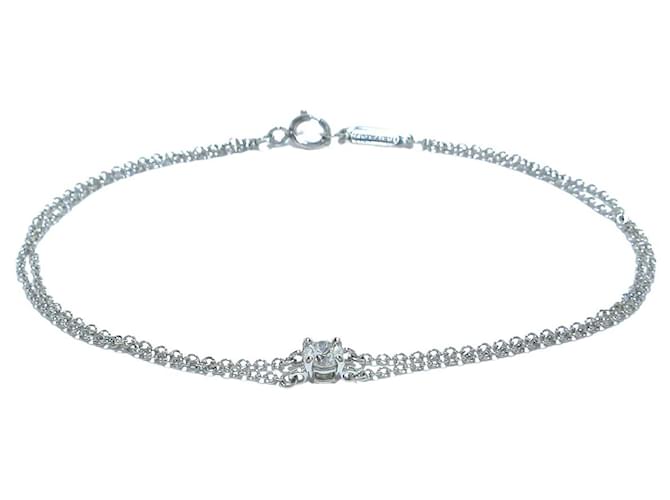 Tiffany Co Solitaire Silvery Platinum Joli Closet