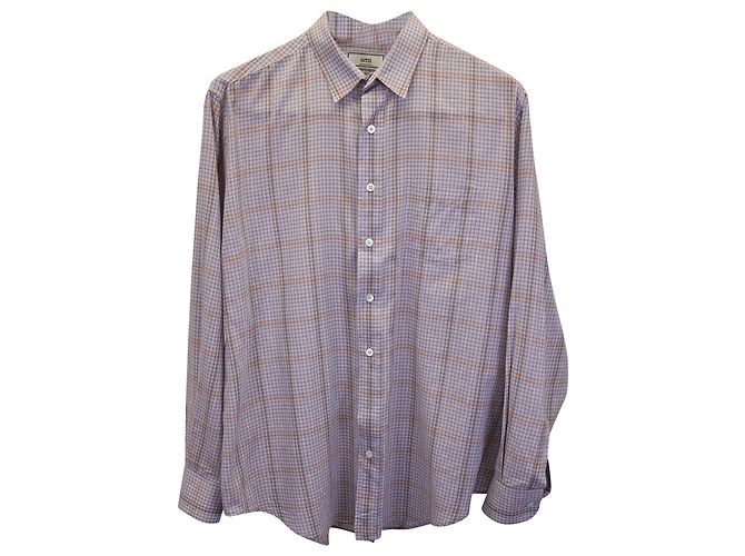 Chemise Habillée Hugo Boss 'Marley' - Carreaux Bleu Et Blanc - Taille US 18 / IT 46 - 100% Coton - Neuf Avec étiquette