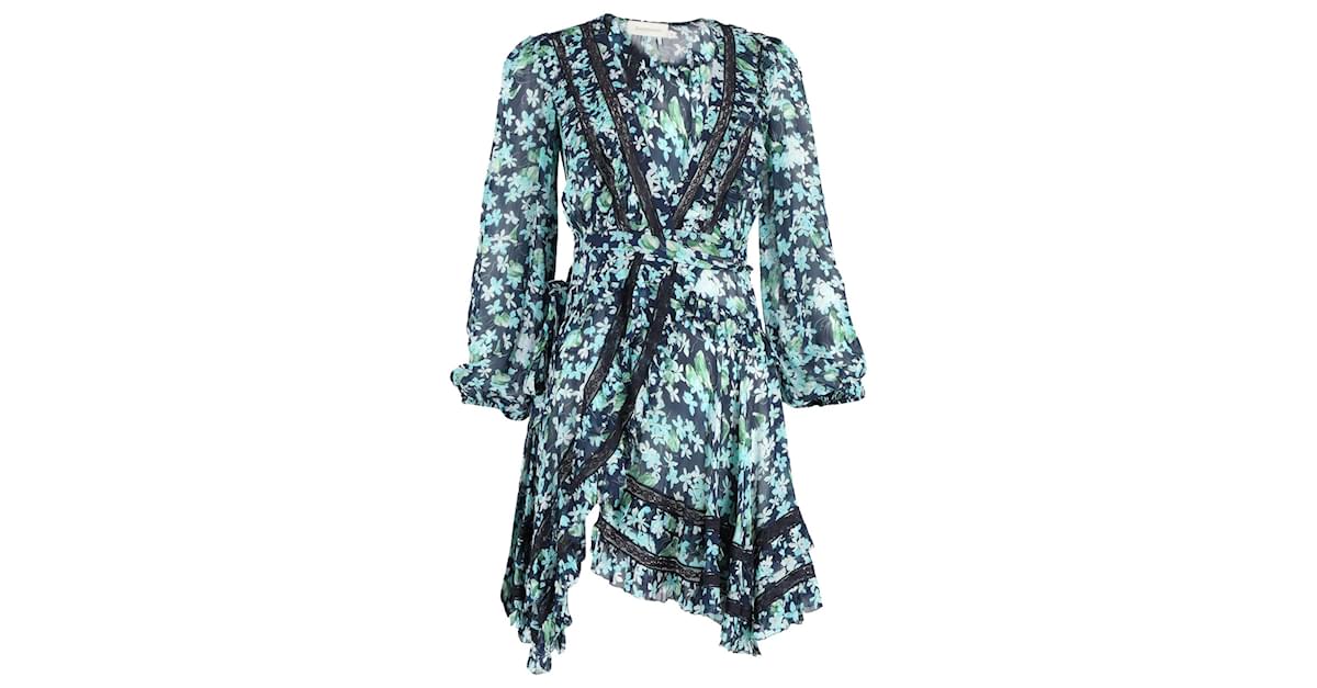 Zimmermann moncur 2025 wrap dress