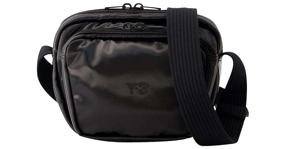 Y3 Y-3 X Body Bag Crossbody - Y-3 - Synthetic - Black ref.1017889