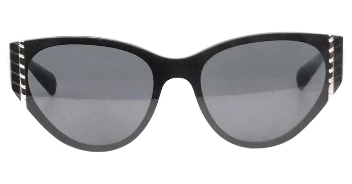 Chanel Black cat eye sunglasses ref.1018143