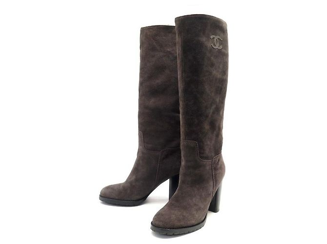 Chaussures à Talons Femme Jones Bootmaker Daim Marron - Taille 39 (UK 6) - Occasion Bon état