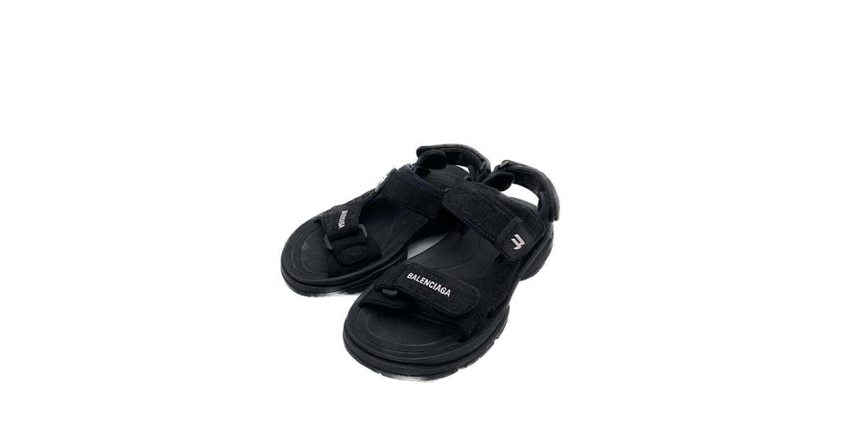 Balenciaga sales sandals black