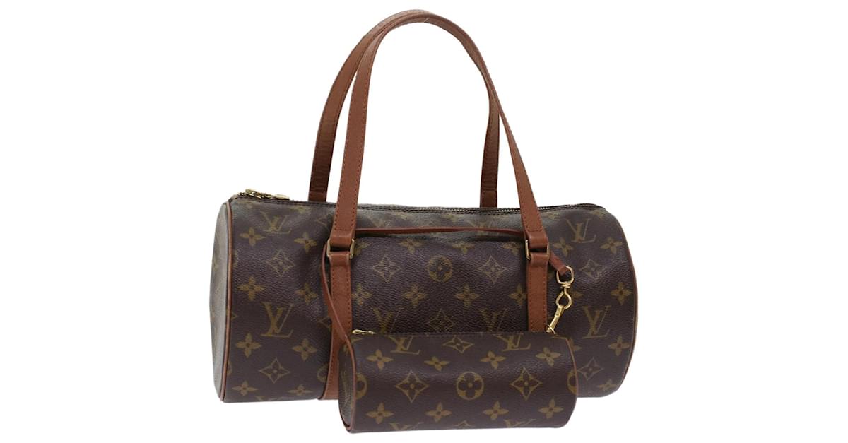 Louis Vuitton Monogram Papillon 30 Hand Bag Vintage M51365 LV Auth