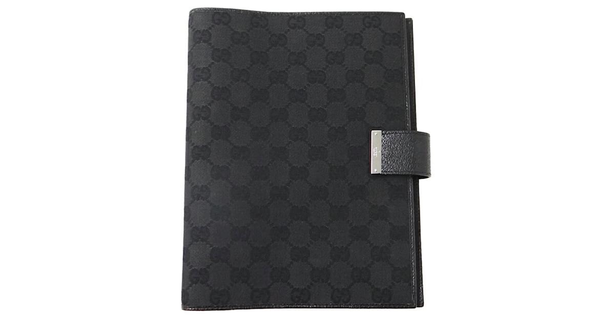 Gucci Couverture agenda Black Cloth ref.1022308 - Joli Closet