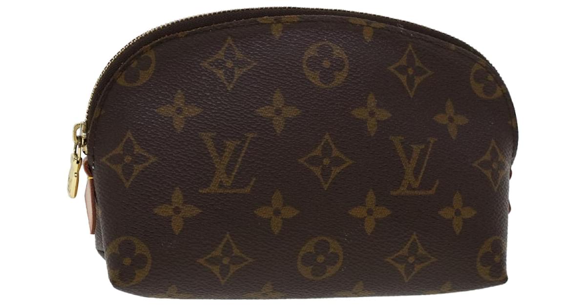 AUTHENTIC Louis Vuitton Toiletry Pouch 15 Brown M47546 - Made in