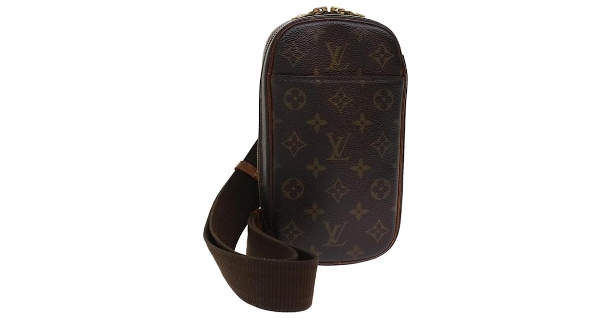 LOUIS VUITTON Monogram Pochette Gange Shoulder Bag M51870 LV Auth ki3162