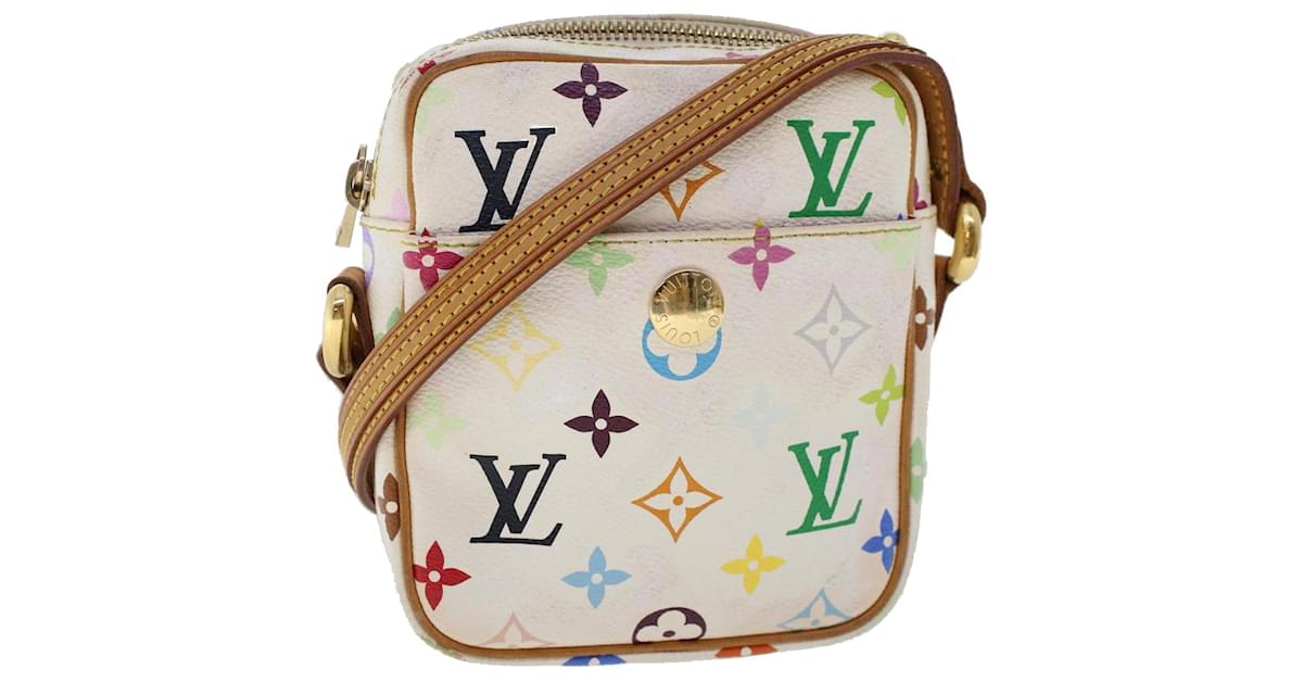 Louis Vuitton Monogram Multicolor Rift Shoulder Bag Black M40056 LV Auth 20668A, Women's